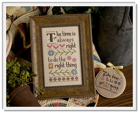 Do the Right Thing (with Button & Bonus Pattern)