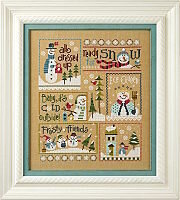 6 Snow Belles - Ready for Snow - Cross Stitch Pattern
