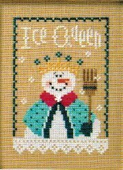 6 Snow Belles - Ice Queen - Cross Stitch Pattern