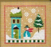 6 Snow Belles - Blizzard Babe - Cross Stitch Pattern