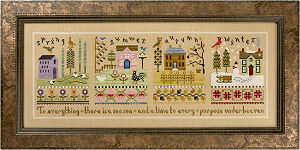 4 Seasons Flip-It Spring - Cross Stitch Pattern
