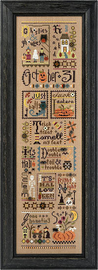 Tingles - Gone Haunting/Spooky - Cross Stitch Pattern