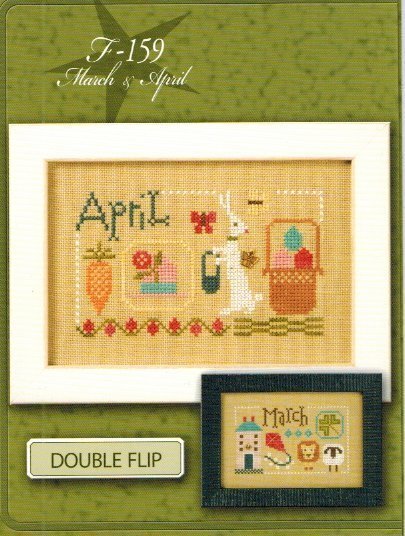 Yearbook - March & April - Cross Stitch Pattern