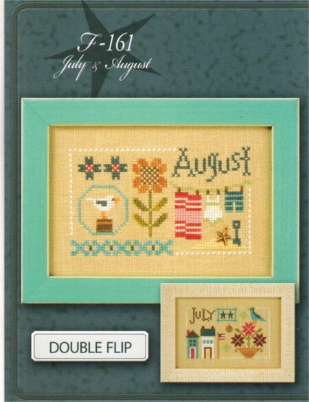 Yearbook - July & August - Cross Stitch Pattern