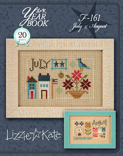Yearbook - July & August - Cross Stitch Pattern