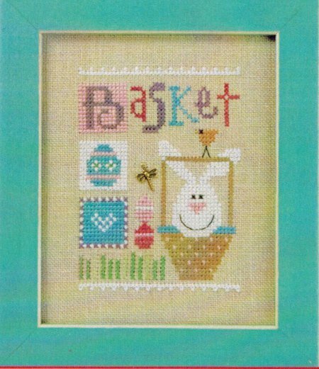 Celebrate with Charm - Basket Flip It - Cross Stitch Pattern