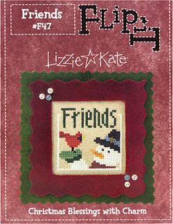 Friends - 12 Blessings of Christmas - Cross Stitch Pattern