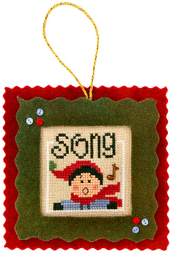 Song - 12 Blessings of Christmas - Cross Stitch Pattern
