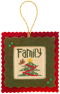 Family - 12 Blessings of Christmas - Cross Stitch Pattern