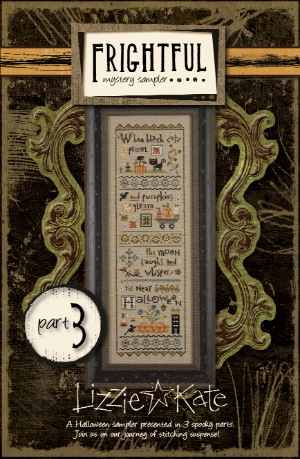 Frightful Mystery Sampler Part 3 - Cross Stitch Pattern
