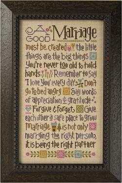 Good Marriage - PDF Cross Stitch Pattern