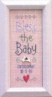 Bless the Baby - Cross Stitch Pattern