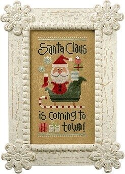 Coming to Town - Santa 2011 - PDF Cross Stitch Pattern