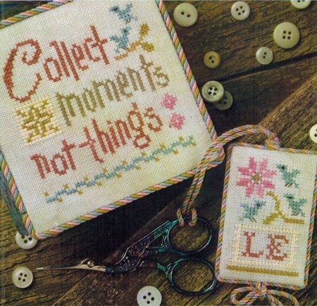 Collect Moments - Flora McSample Snippet - Cross Stitch