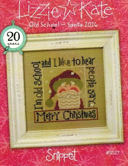 Old School - Santa 2016 - PDF Cross Stitch Pattern