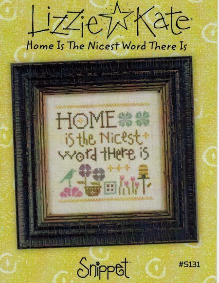 Home is the Nicest Word There Is - PDF Cross Stitch Pattern