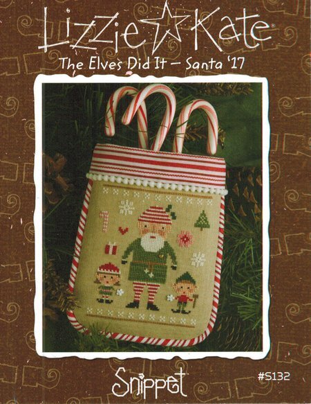 Elves Did It, The - Santa '17 - Cross Stitch Pattern