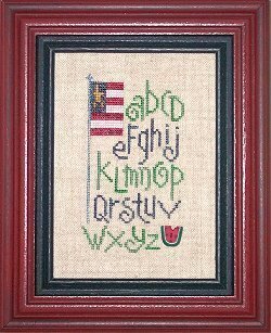 Summer ABC's - Cross Stitch Pattern