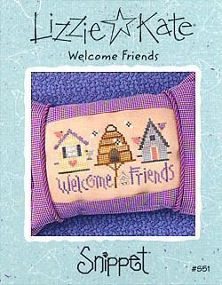 Welcome Friends - Cross Stitch Pattern
