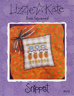 Boo Squared - Cross Stitch Pattern