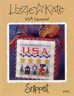 USA Squared - Cross Stitch Pattern