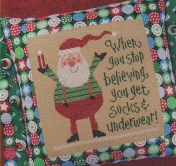 Socks and Underwear (Santa 2010) - PDF Cross Stitch Pattern