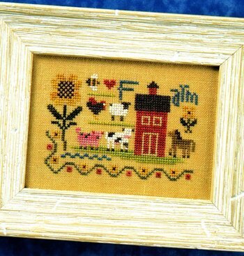 Farm Sampler - Flora McSample - PDF Cross Stitch Pattern