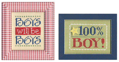 It's a Boy Thing! - Cross Stitch Pattern