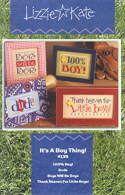 It's a Boy Thing! - PDF Cross Stitch Pattern