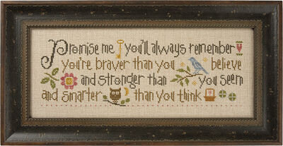 Promise Me - PDF Cross Stitch Pattern