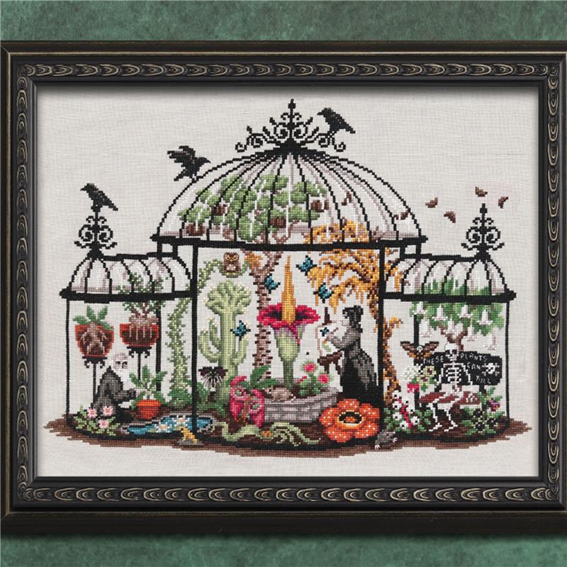 Greenhouse of Oddities - Cross Stitch Pattern