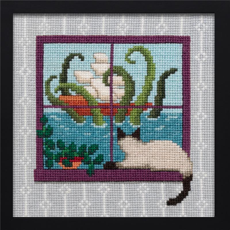 What the Cat Saw: Troubled Waters - Cross Stitch Pattern