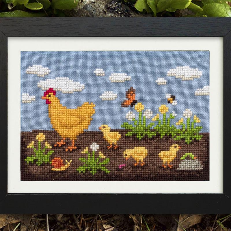 Chicken Adventures - Cross Stitch Pattern