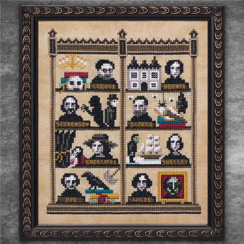 Gothic Authors - Cross Stitch Pattern
