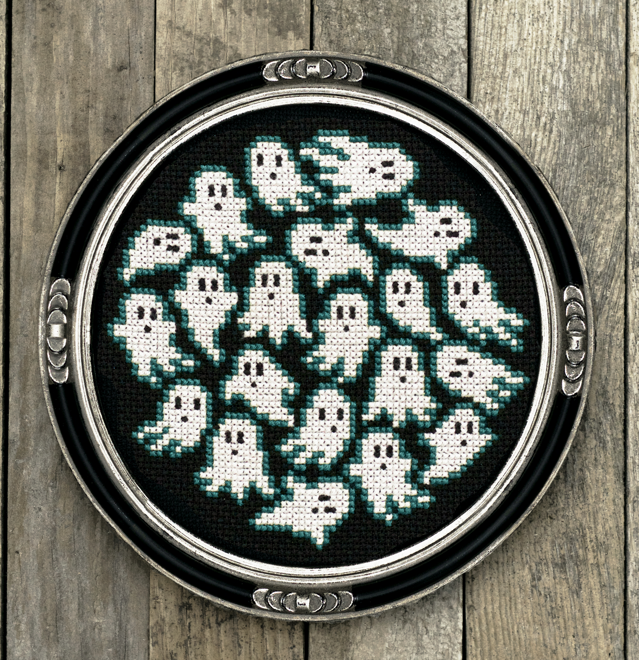 Ghost Sampler - Cross Stitch Pattern