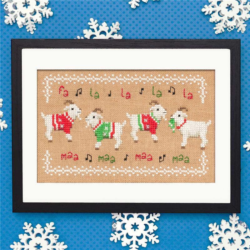 Fa La Maaa - Christmas Cross Stitch Pattern