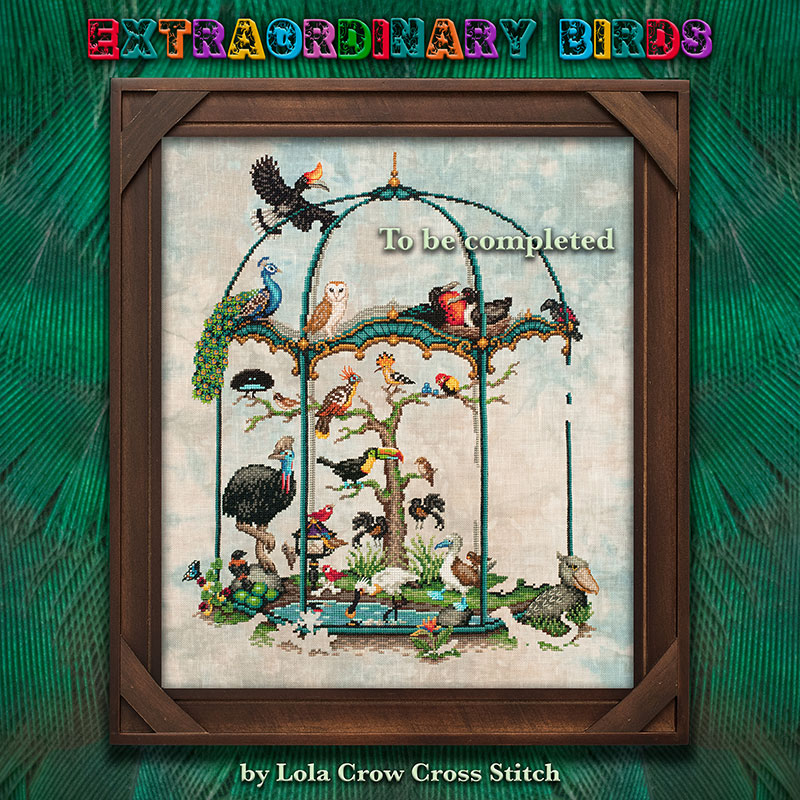 Extraordinary Birds - Cross Stitch Pattern