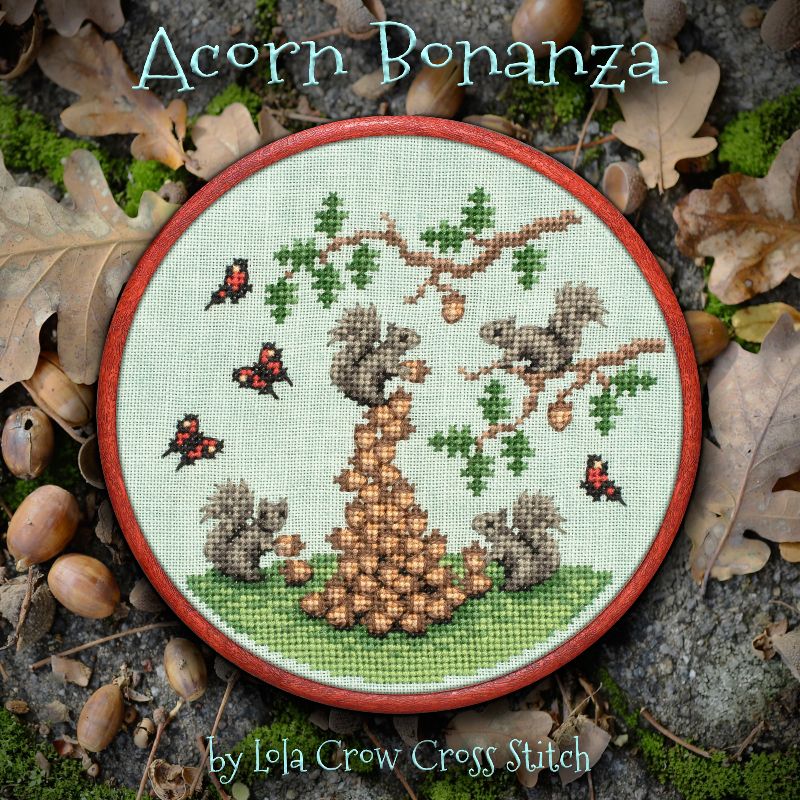 Acorn Bonanza - Cross Stitch Pattern