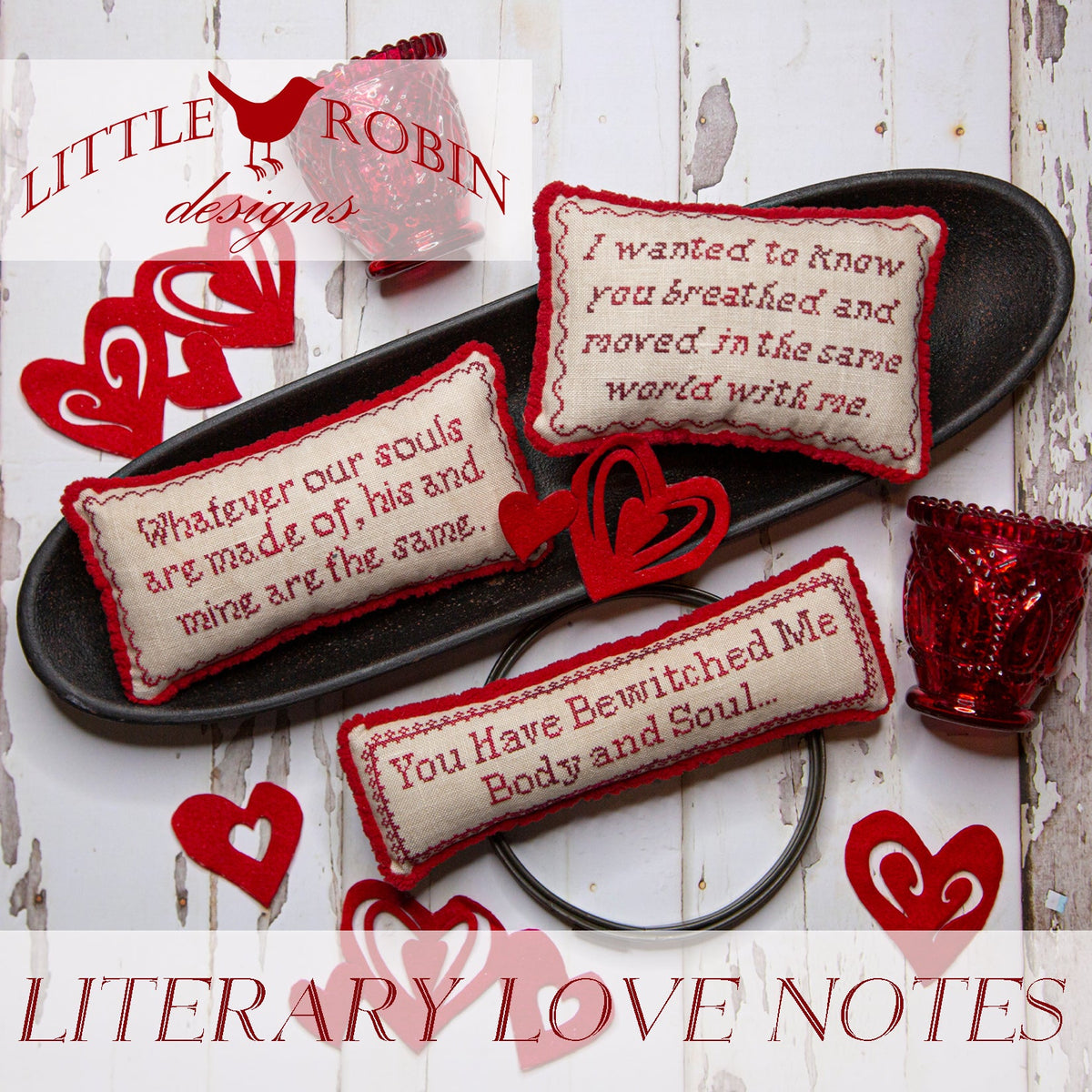 Literary Love Notes - Cross Stitch Pattern