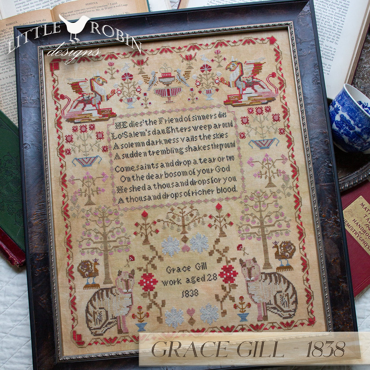 Grace Gill 1838 - Cross Stitch Pattern