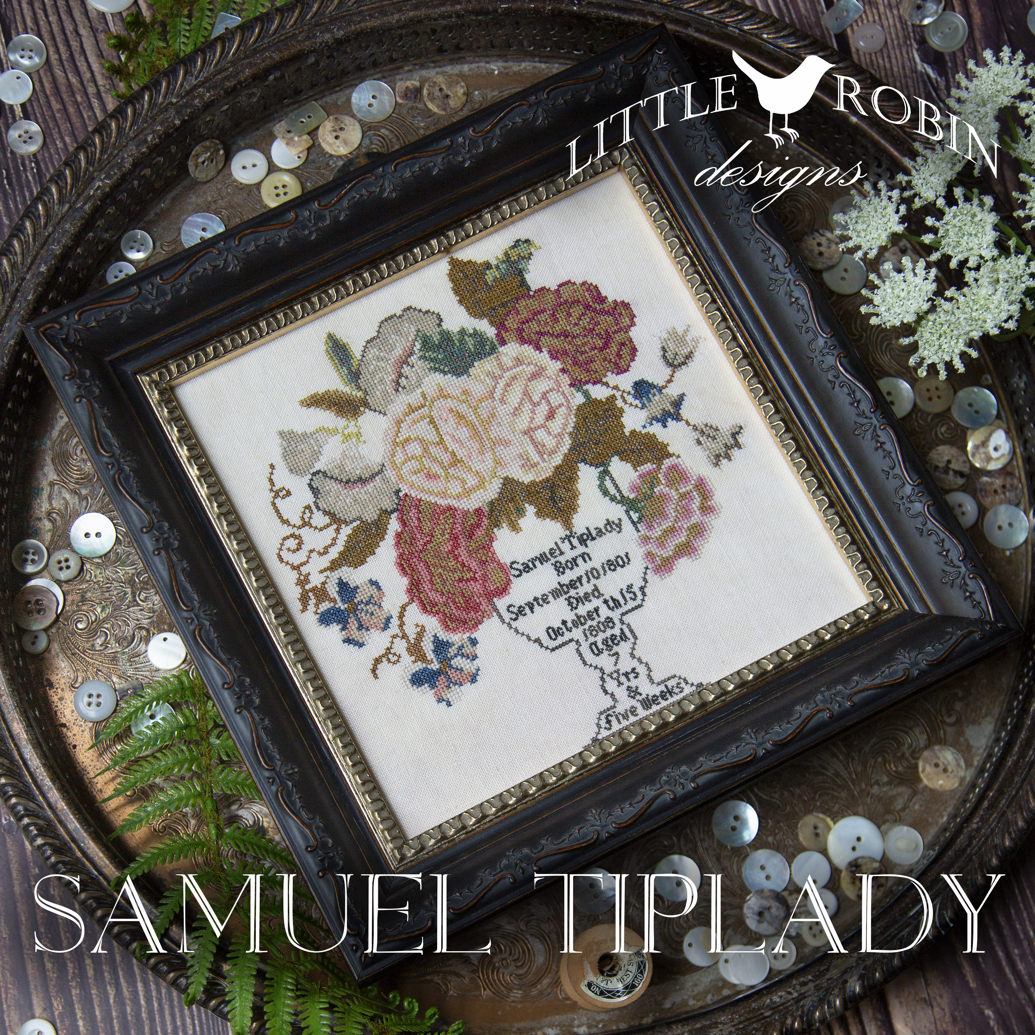 Samuel Tiplady - Cross Stitch Pattern
