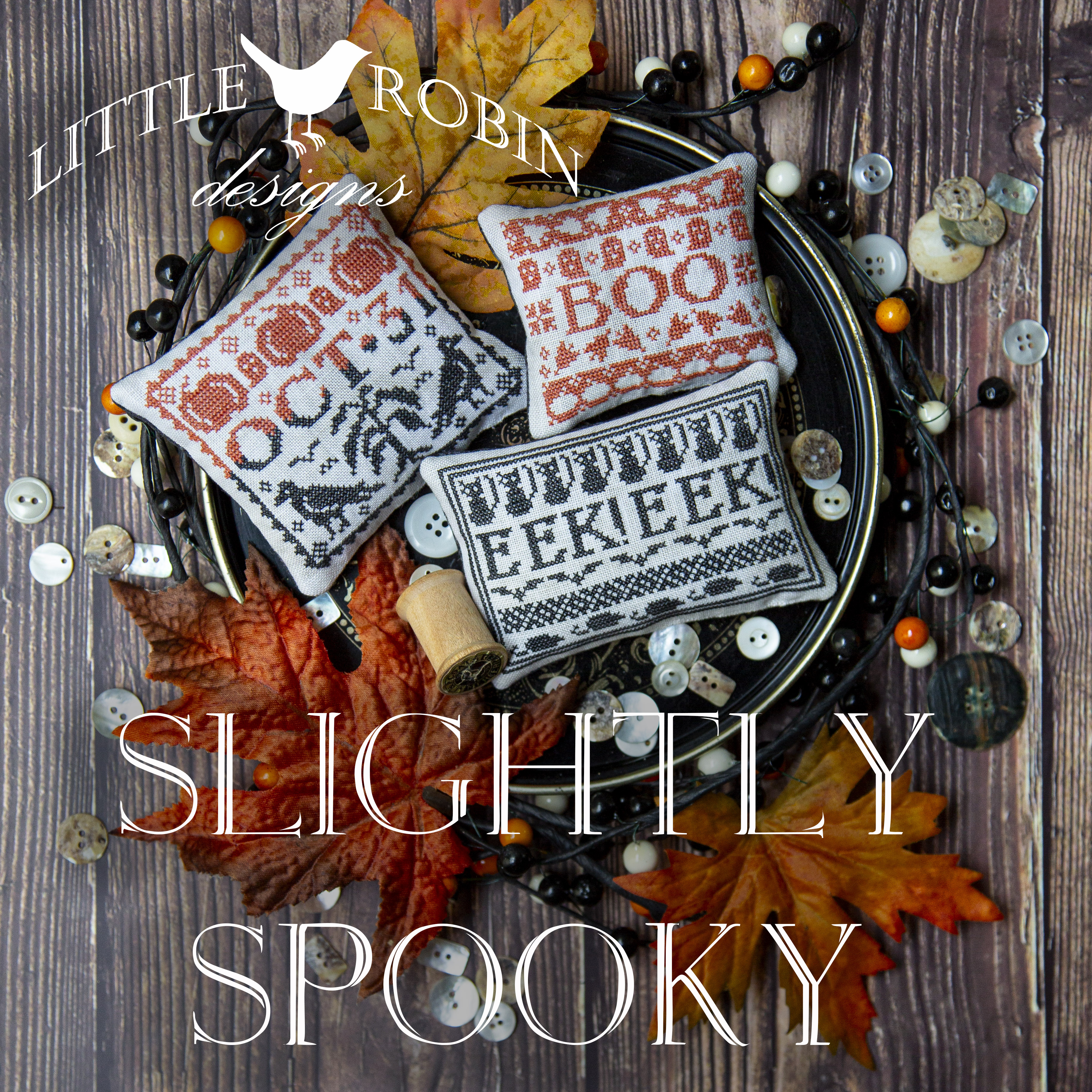 Slightly Spooky - Halloween Cross Stitch Pattern