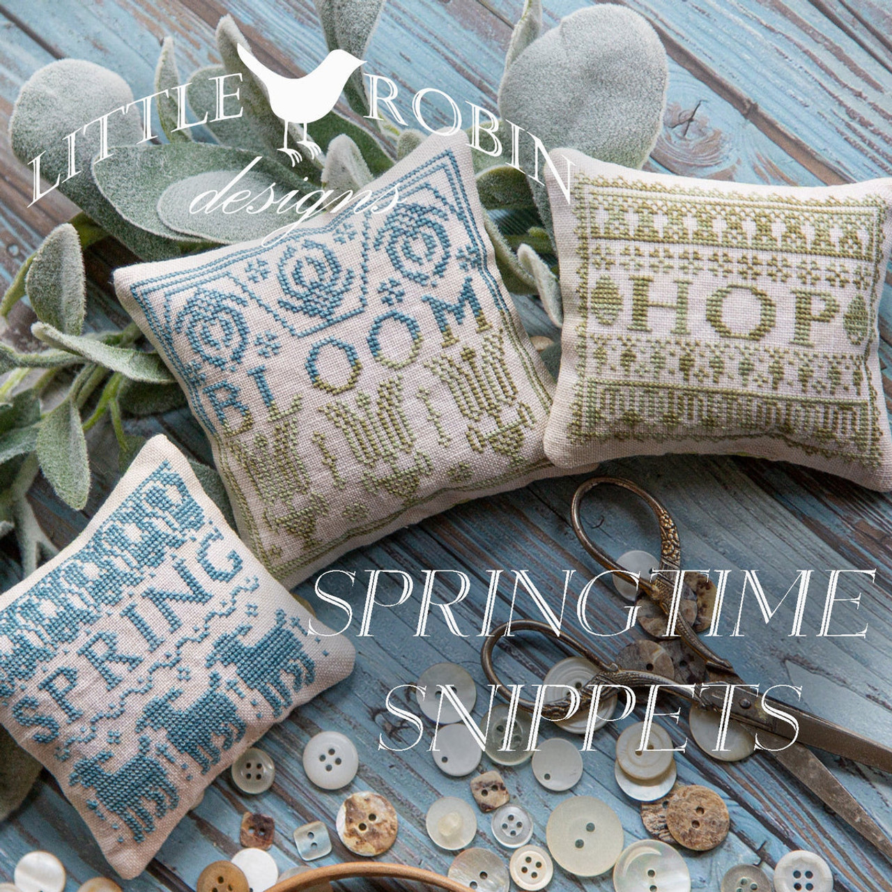Springtime Snippets - Cross Stitch Pattern