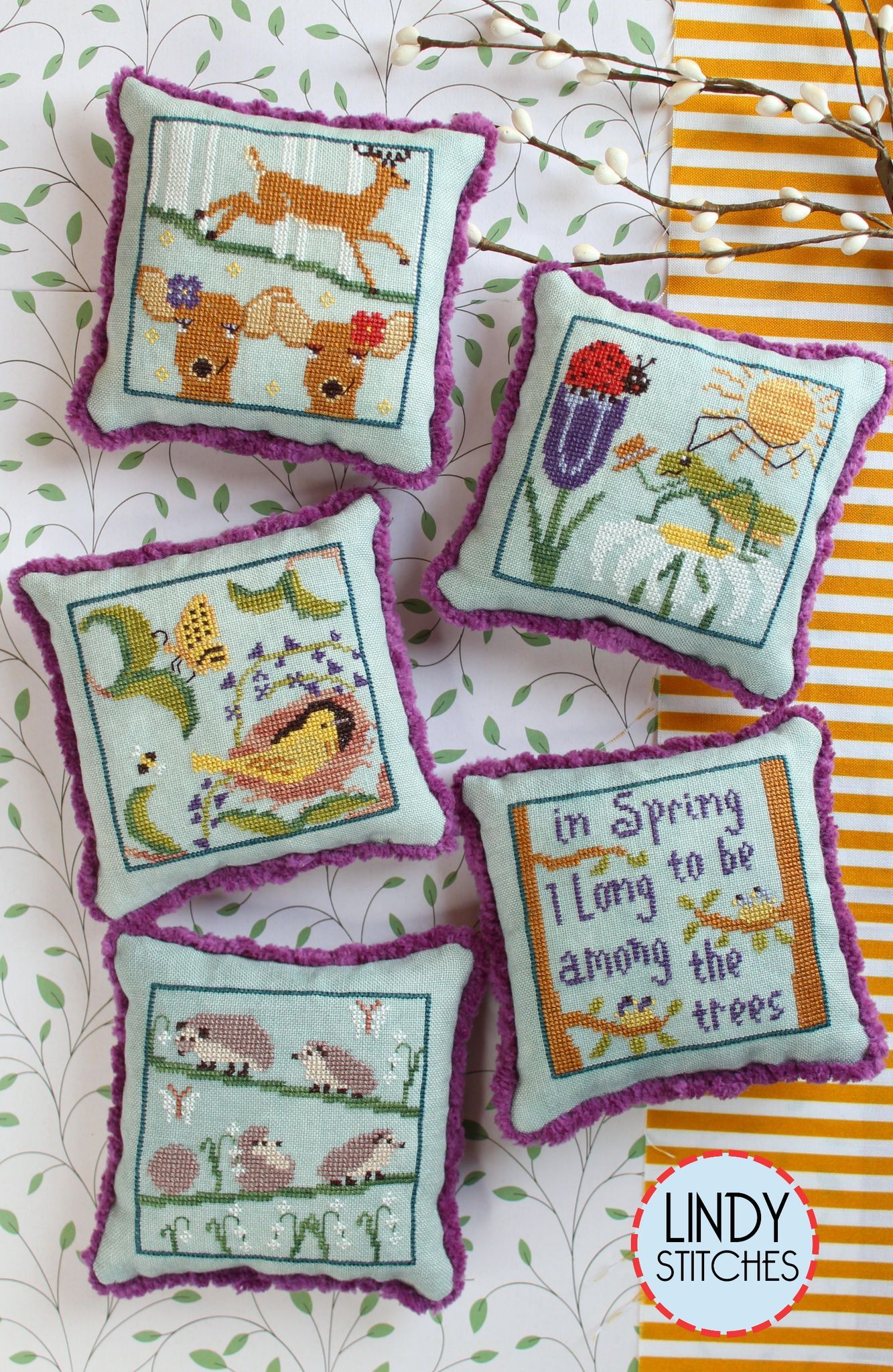 Spring Forest Scrapbook Part 1 - Cross Stitch Pattern