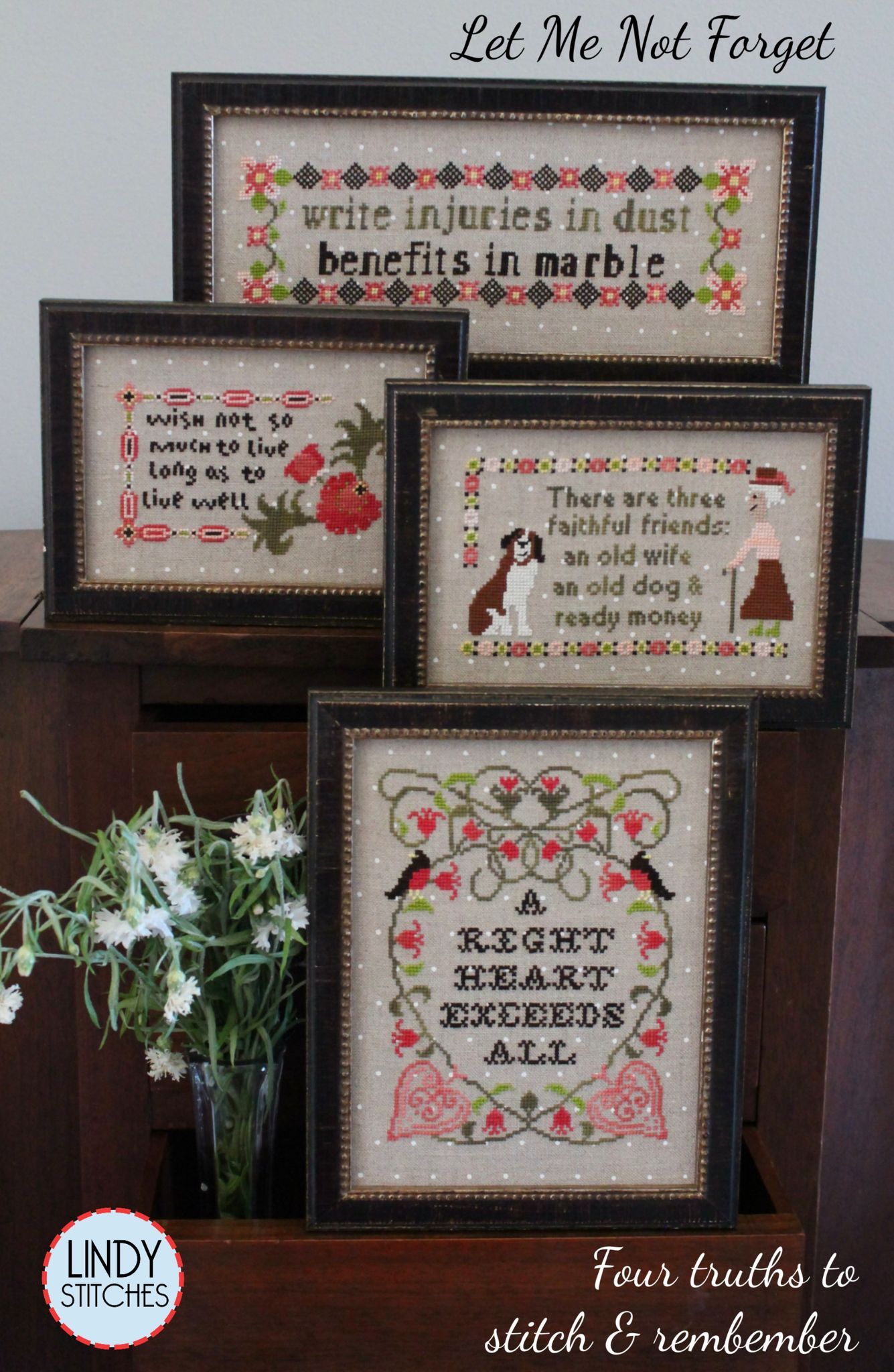 Let Me Not Forget - Cross Stitch Pattern