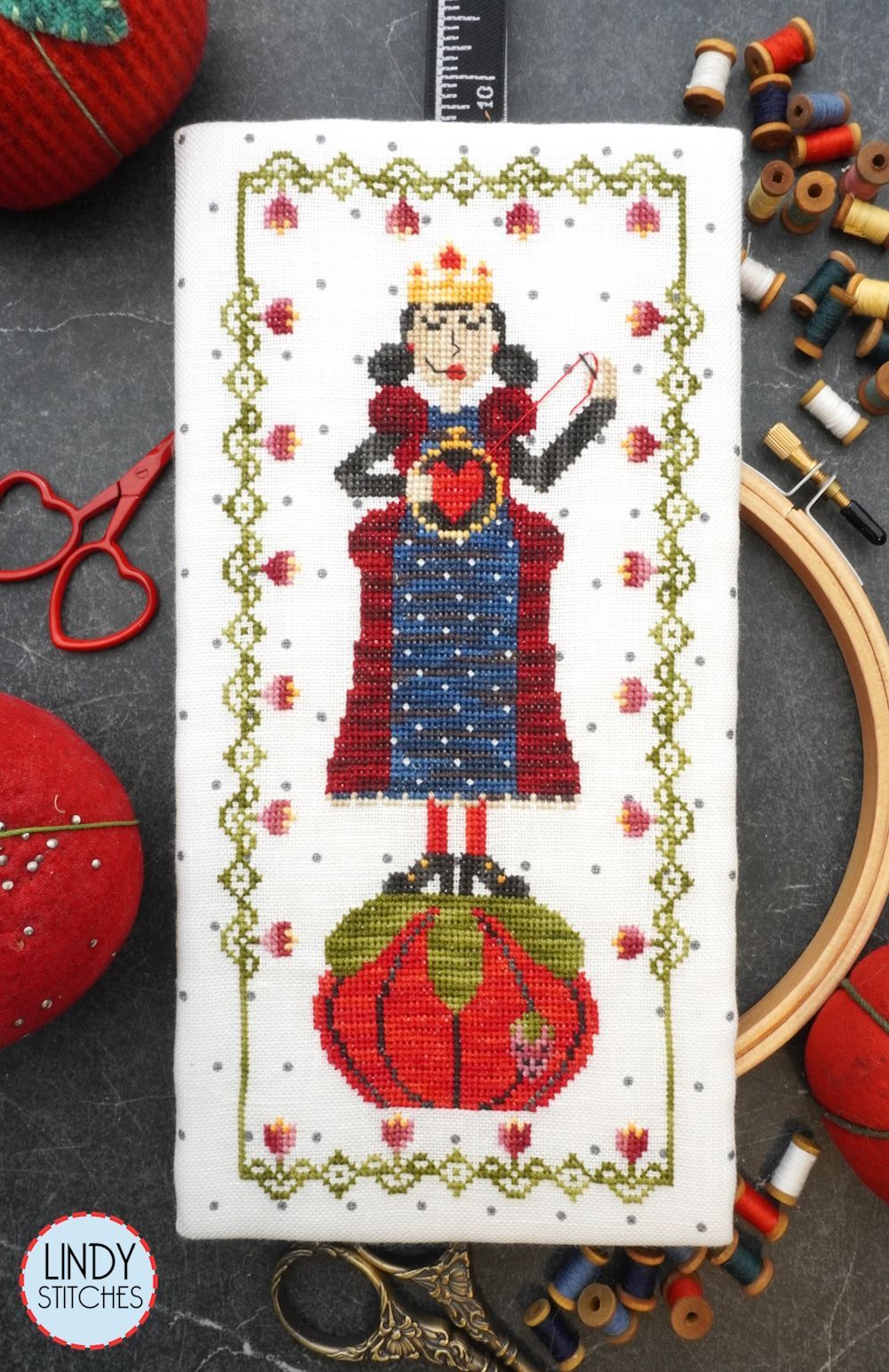 Queen Of Thread - Cross Stitch Pattern