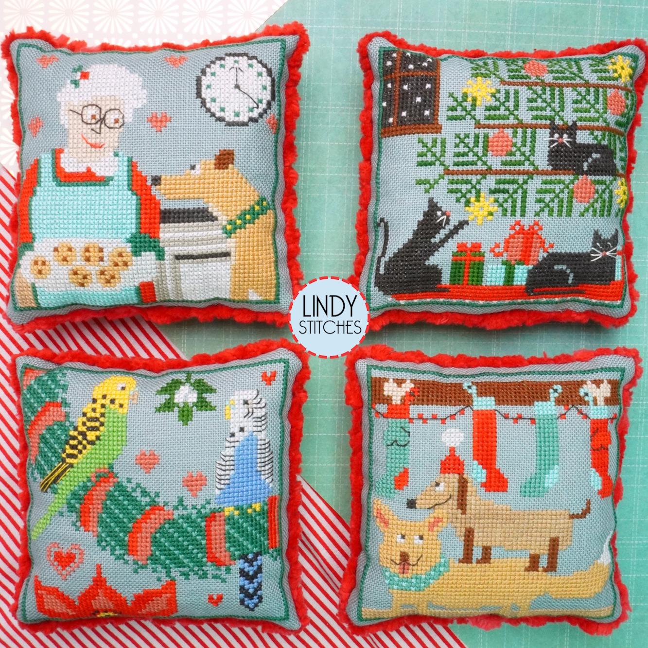 Snowy Snuggles Scrapbook 2 - Christmas Cross Stitch Pattern
