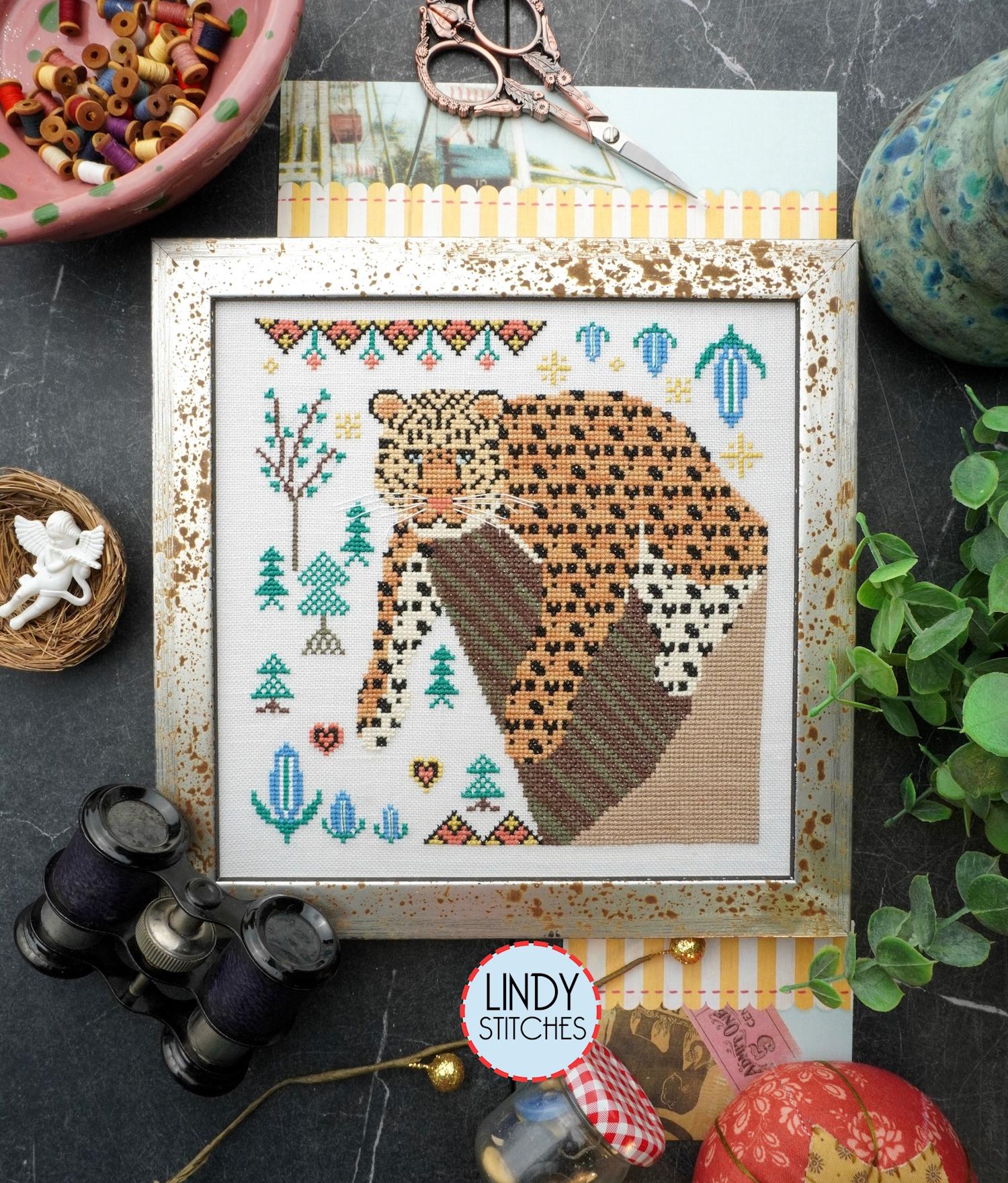 Amur Leopard - Cross Stitch Pattern