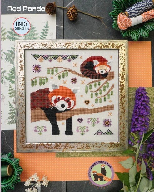 Red Panda - Cross Stitch Pattern