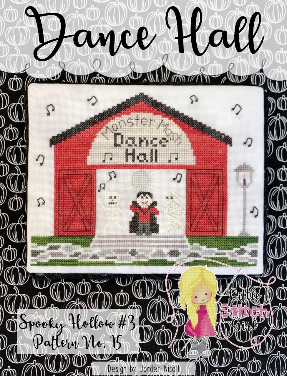 Dance Hall - Spooky Hollow 3 - Cross Stitch Pattern